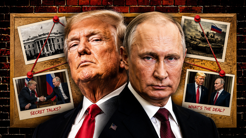 Trump and Putin documentary thumbnail