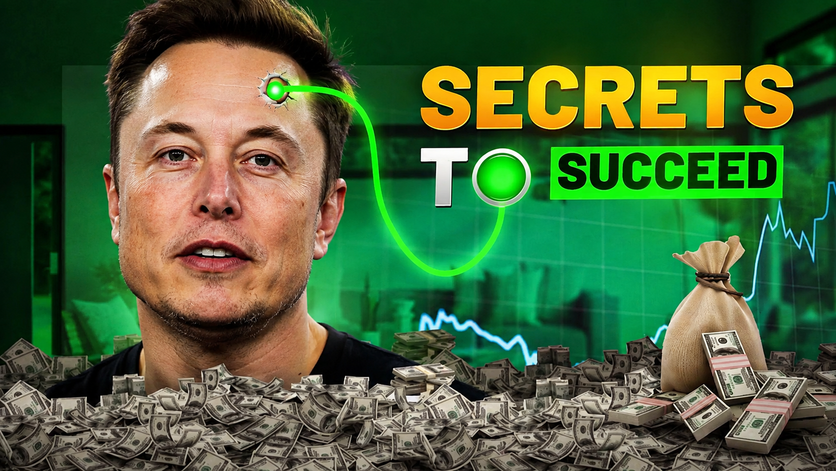 Elon Musk success thumbnail