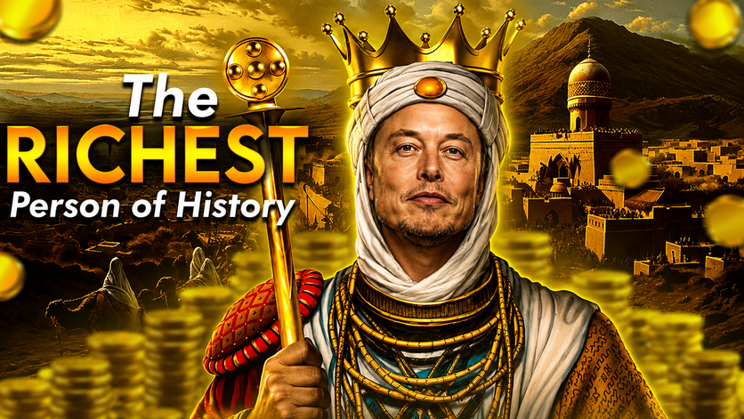 The richest person in history thumbnail