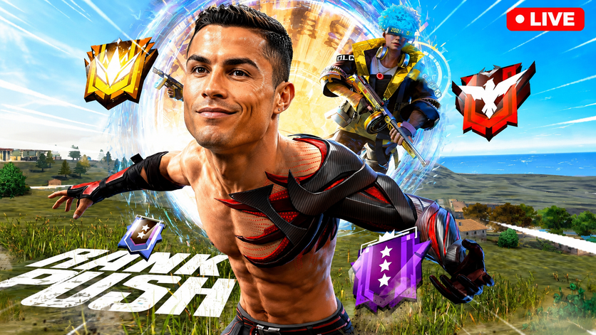 Cristiano Ronaldo gaming thumbnail